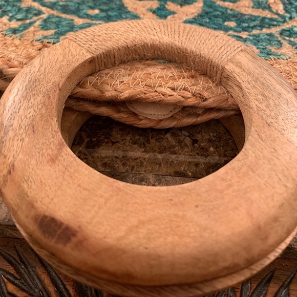 Geometric Handmade clutch. - Picture 7 of 9